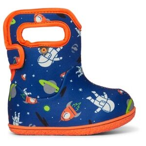 Bogs Toddler Boots Space Man Blue Multi